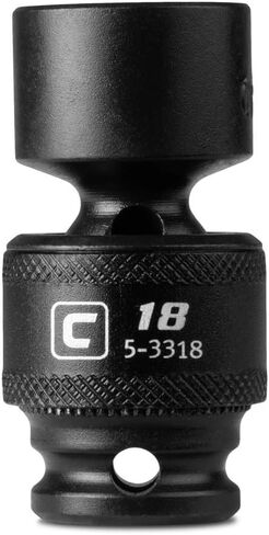 Capri Tools 516940 15 mm Universal Impact Socket, 3/8-Inch Drive, 6-Point, Metric in Saudi Arabia