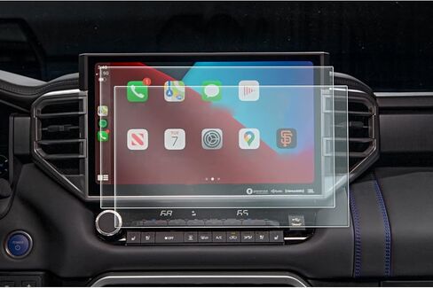 CDEFG 2 Pack Anti Reflection Screen Protector Compatible with 2024 Toyota Tacoma TRD/ Limited/ Trailhunter/ SR/ SR5 14 Inch, Anti Glare Anti Scratch Touch Screen Guard for 2024 Tacoma Pickup Truck in Saudi Arabia