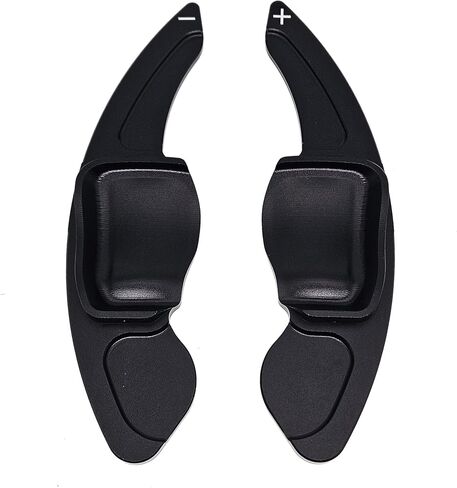 ملحقات مبدلات عجلة القيادة متوافقة مع فولكس فاجن جولف 5 6 MK5/6 GTI/GTX/GT-TSI/R32/R Eos Jetta Passat CC Polo 6R Sharan Tiguan Touareg Touran Scirocco Beetle Seat Leon (أسود) in Kuwait