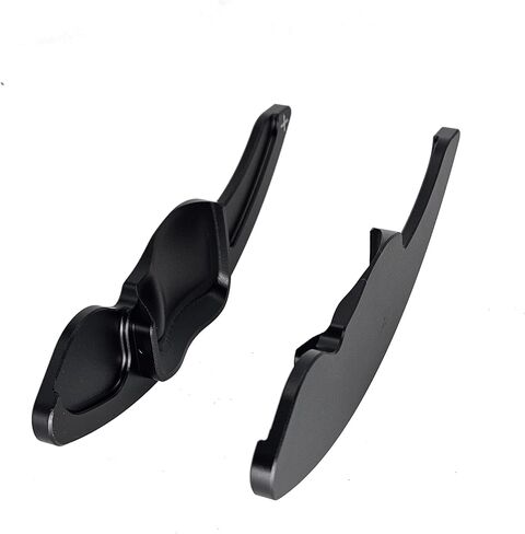 ملحقات مبدلات عجلة القيادة متوافقة مع فولكس فاجن جولف 5 6 MK5/6 GTI/GTX/GT-TSI/R32/R Eos Jetta Passat CC Polo 6R Sharan Tiguan Touareg Touran Scirocco Beetle Seat Leon (أسود) in Kuwait