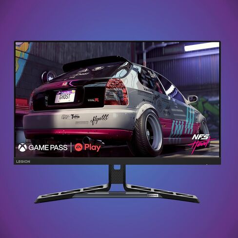 Lenovo Legion R27q-30 Gaming Monitor, 27" QHD Display, 165Hz Refresh, 0.5ms Response, AMD FreeSync Premium, HDMI 2.1 and DisplayPort 1.4 Ports, Ergonomic Stand, 350 nits, Raven Black in Saudi Arabia