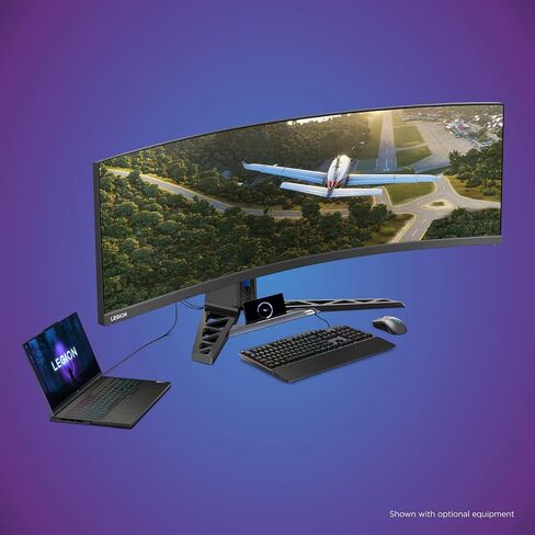 Lenovo Legion R27q-30 Gaming Monitor, 27" QHD Display, 165Hz Refresh, 0.5ms Response, AMD FreeSync Premium, HDMI 2.1 and DisplayPort 1.4 Ports, Ergonomic Stand, 350 nits, Raven Black in Saudi Arabia