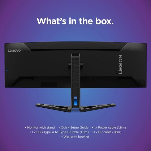 Lenovo Legion R27q-30 Gaming Monitor, 27" QHD Display, 165Hz Refresh, 0.5ms Response, AMD FreeSync Premium, HDMI 2.1 and DisplayPort 1.4 Ports, Ergonomic Stand, 350 nits, Raven Black in Saudi Arabia