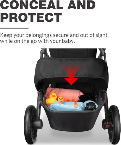 غطاء سلة متوافق مع UPPAbaby Vista V2 وCruz V2 - يحمي ويخفي متعلقاتك المخزنة in Kuwait