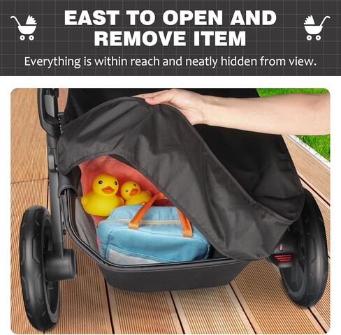 غطاء سلة متوافق مع UPPAbaby Vista V2 وCruz V2 - يحمي ويخفي متعلقاتك المخزنة in Kuwait