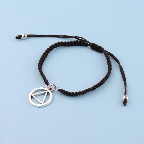 Alcoholics Anonymous Bracelet Recovery Jewelry The Twelve Promises AA Sponsor Gift For Men and Women in Saudi Arabia