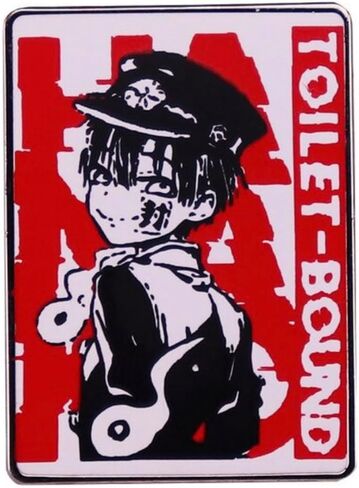 المرحاض ملزمة Hanako Kun Jibaku Shonen Manga Anime 1.2 "شارة المينا بدبوس in Saudi Arabia
