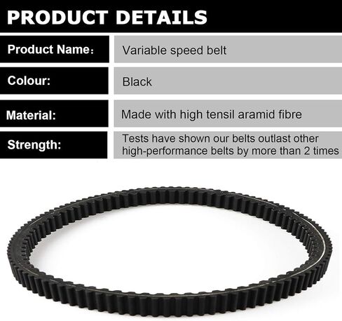 CVT Carbon Drive Belt for 1993-2019 Polaris Ranger 500 RZR 800 Scrambler 400 Trail Boss 250 Xplorer 300 20G4022 3211077 3211048 in Saudi Arabia