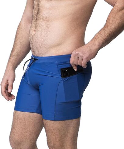 Taddlee Swimwear Men Swimsuits Swim Boxer Brief with Zipper Pockets Square Cut in Saudi Arabia