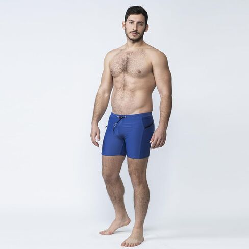 Taddlee Swimwear Men Swimsuits Swim Boxer Brief with Zipper Pockets Square Cut in Saudi Arabia