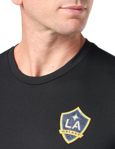 adidas Men's La Galaxy Short Sleeve Pre-Game T-Shirt in Saudi Arabia