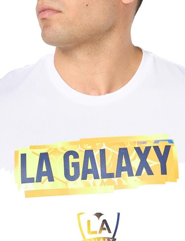 adidas Men's La Galaxy Short Sleeve Pre-Game T-Shirt in Saudi Arabia