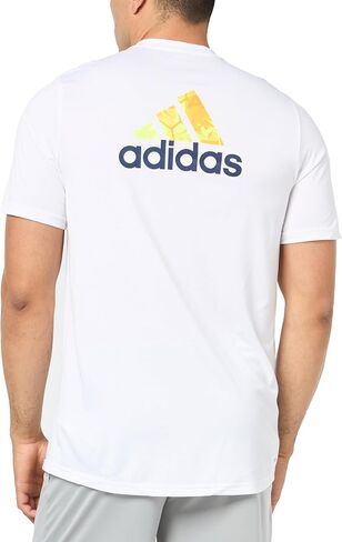 adidas Men's La Galaxy Short Sleeve Pre-Game T-Shirt in Saudi Arabia