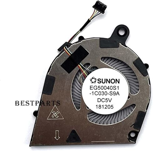 استبدال مروحة BestParts لـ ideapade FLEX-14 - استبدال مروحة تبريد CPU+GPU لجهاز Lenovo ideapade FLEX-14API، FLEX-14IML، FLEX-14IWL، P/N: EG50040S1-1C130-S9A EG50040S1-1C040-S9A in Saudi Arabia