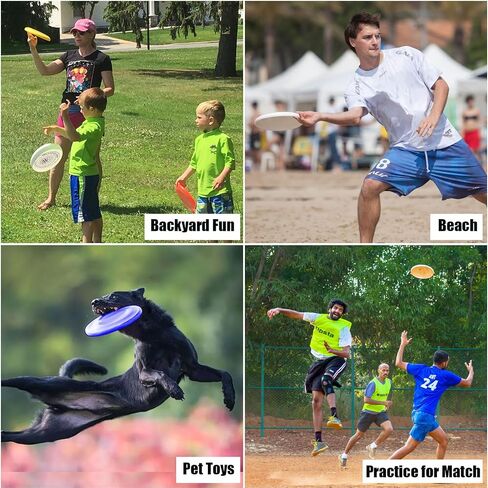 Ultimate Disc 175 Grams for Beach, Backyard, Park, Camping and More for All Age - Multi Color in Saudi Arabia