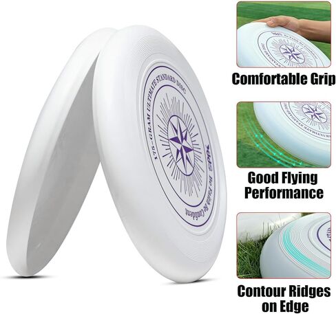Ultimate Disc 175 Grams for Beach, Backyard, Park, Camping and More for All Age - Multi Color in Saudi Arabia