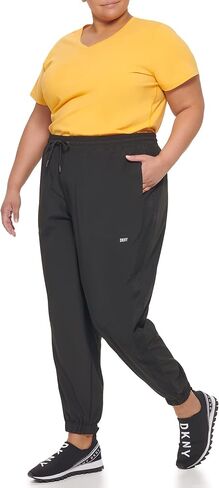 DKNY Women's Sport Casual Mid Rise Logo Joggers Sweatpants in Saudi Arabia