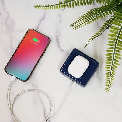 Limitless PowerPro Go 10,000mAh Power Bank 3-in-1 Wall Charger with Type-C Power Delivery, USB-A, & Qi Wireless Charging, Digital Display & Fast Charging for iPhone Android, Samsung (Black) in Saudi Arabia