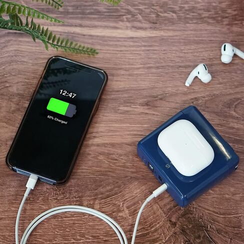 Limitless PowerPro Go 10,000mAh Power Bank 3-in-1 Wall Charger with Type-C Power Delivery, USB-A, & Qi Wireless Charging, Digital Display & Fast Charging for iPhone Android, Samsung (Black) in Saudi Arabia