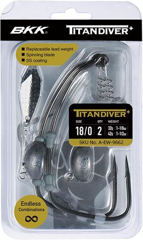 BKK TITANDIVER Soft Plastic Hook in Kuwait