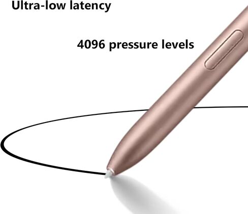 PCTC Galaxy Tab S7 S Pen Replacemen Stylus for Samsung S7+ Plus (EJ-PT870) S8 S8+ Ultra Touch + Tips/Nibs(WithoutBluetooth)(Mystic Bronze) in Saudi Arabia