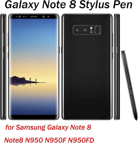 قلم Note 8 S لجهاز Samsung Galaxy Note 8 Stylus Pen استبدال Galaxy Note 8 S Pen استبدال Galaxy Note8 N950 N950F N950FD Stylus (أسود) محول من النوع C in Kuwait