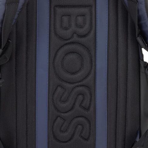 حقيبة ظهر BOSS للرجال من النايلون، باللون الأزرق الداكن، مقاس واحد in Saudi Arabia