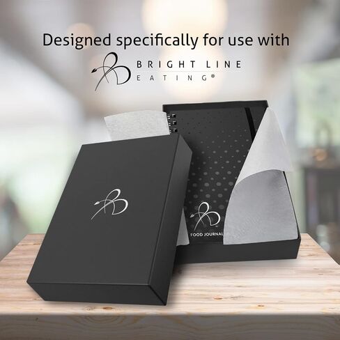 Official Food Journal | Daily Meal Planner and Food Journal for Bright Line Eaters | 90 Days | Black | Use to Stay Accountable and Track Food, Water, and Weight Loss (Black) in Saudi Arabia