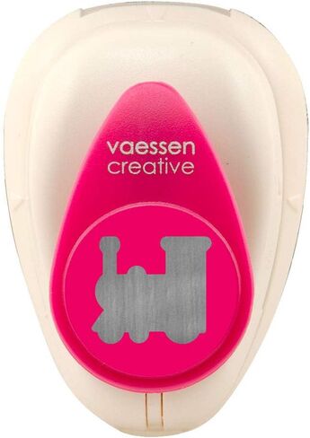 Vaessen Creative Craft Paper Punch Small, Baby Hands, for DIY Projects, Scrapbooking and Card Making, Multi-Colour, 6.5 x 4.5 x 4.4 cm in Saudi Arabia