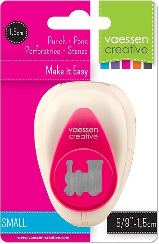 Vaessen Creative Craft Paper Punch Small, Baby Hands, for DIY Projects, Scrapbooking and Card Making, Multi-Colour, 6.5 x 4.5 x 4.4 cm in Saudi Arabia
