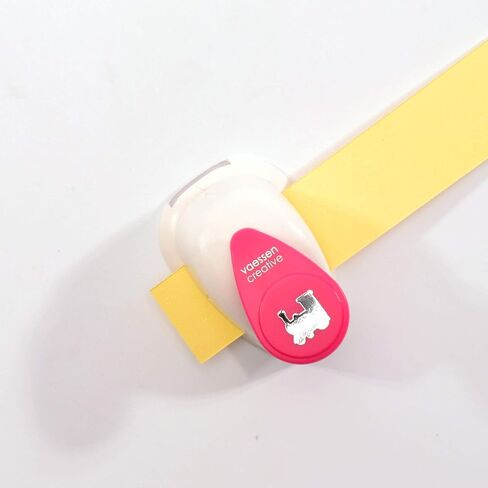 Vaessen Creative Craft Paper Punch Small, Baby Hands, for DIY Projects, Scrapbooking and Card Making, Multi-Colour, 6.5 x 4.5 x 4.4 cm in Saudi Arabia