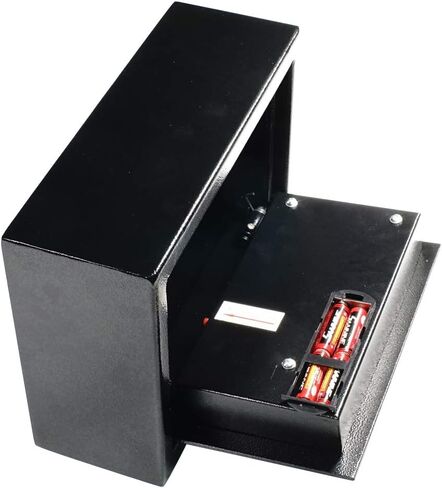 Security Biometric Fingerprint Safe for Home and Company, Electronic Security Safe Box Wall or Cabinet Fixed Design, 0.25 Cubic Feet in Saudi Arabia