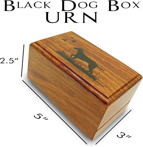 Wooden Urn -Engraved paw with Angel Wing-Pet Urns for Dogs Ashes-Decorative Wooden Pet Urns for Ashes - Rosewood Cremation Urns for Dogs-Pet Urns for Cats-Wooden Box (Your Cat in Heaven) in Saudi Arabia
