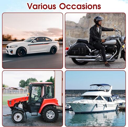 6pcs Battery Terminal Covers, Battery Terminal Protector, Car Insulating Battery Cover, Soft Rubber Positive Negative Protector, Insulating Terminal Cover Top Post Cap for Boat Car Motorcycle Truck in Saudi Arabia