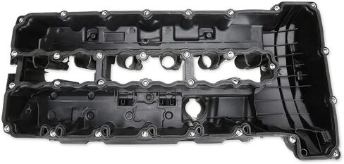 غطاء صمام المحرك متوافق مع BMW 135i 2008-2013 335i 2007-2015 335is 2011-2013 335xi 2007-2008 535i 2008-2010 M2 2016-2019 X6 2008-2012 3.0L Gas Turbo OE جزء 1112756 5284 in Saudi Arabia