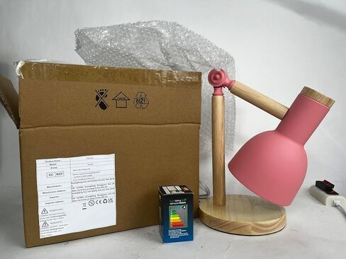 مصباح طاولة Himmel، مصباح طاولة خشبي قابل للتعديل، مصباح مكتب للأطفال لغرفة النوم، غرفة المعيشة، مصباح القراءة التالي بقاعدة E27 in Kuwait