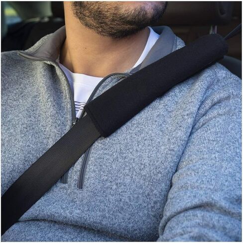 إكسسوارات مخصصة 31560 حزام مقعد لحاف من الصوف الأسود in Kuwait