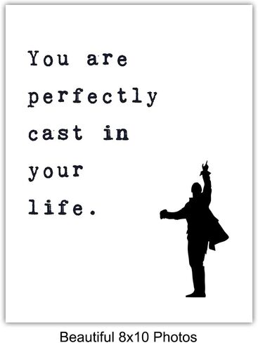 Merchandise Wall Art - Musical Poster Gifts - Motivational Wall Art Set - Positive Quotes - King George Poster Print Home Decor - Lyrics 8x10 Unframed Wall Art Prints in Saudi Arabia