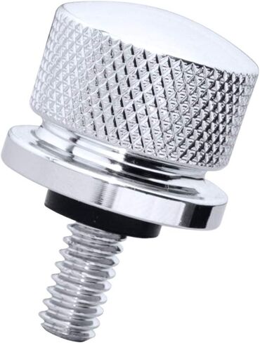 GUAIMI Fender Seat Bolt Screw Kit 1/4"-20 خيط متوافق مع Harley Sportster Touring Softail Dyna CVO Electra Glide Street Glide 1996-2023 - أسود in Kuwait