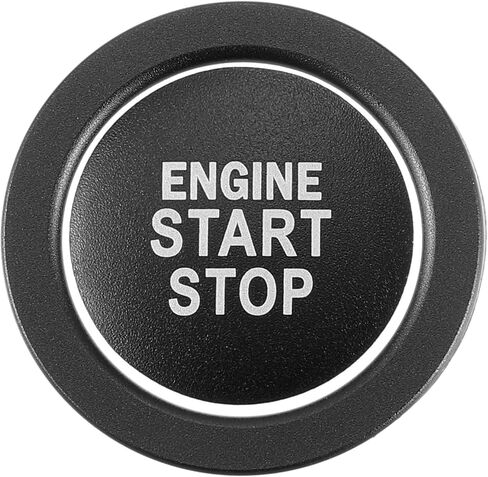 Engine Start Stop Ignition Button Overlay Cover Decal Interior Trim Sticker for Lexus IS200t IS250 IS300 IS350 is-F 2014-up Aluminum Alloy Black in Saudi Arabia