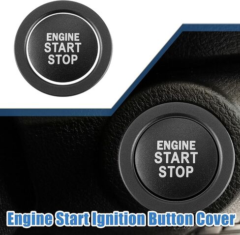 Engine Start Stop Ignition Button Overlay Cover Decal Interior Trim Sticker for Lexus IS200t IS250 IS300 IS350 is-F 2014-up Aluminum Alloy Black in Saudi Arabia
