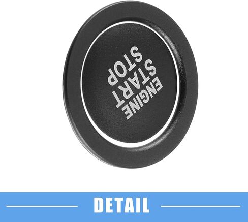Engine Start Stop Ignition Button Overlay Cover Decal Interior Trim Sticker for Lexus IS200t IS250 IS300 IS350 is-F 2014-up Aluminum Alloy Black in Saudi Arabia