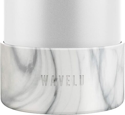 حذاء WAVELU الواقي من السيليكون للقارورة المائية | يناسب 12-40 أونصة | تصميم رخام | غطاء سفلي مضاد للانزلاق لزجاجات المياه والرياضة in Saudi Arabia