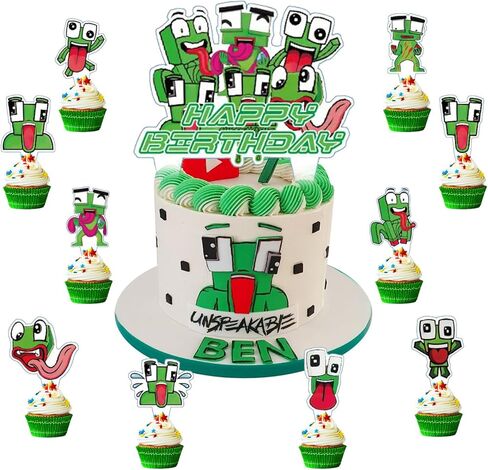 37 قطعة من زينة الكيك غير الناطقة مع قطعة واحدة من أعلى الكعكة غير الناطقة، 36 قطعة من أغطية الكب كيك اللطيفة لديكورات حفلات أعياد الميلاد in Kuwait