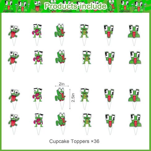 37 قطعة من زينة الكيك غير الناطقة مع قطعة واحدة من أعلى الكعكة غير الناطقة، 36 قطعة من أغطية الكب كيك اللطيفة لديكورات حفلات أعياد الميلاد in Kuwait