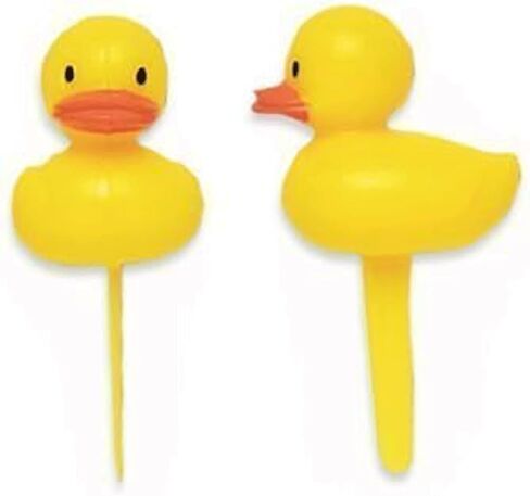 Yellow Rubber Duck Ducky Duckie Cupcake Picks - 12 pc in Saudi Arabia