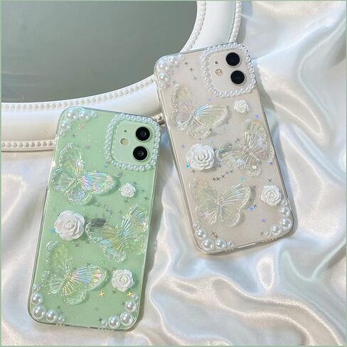 2800 Pieces Pearl Stickers, 4 Size White Flat Back Pearls Sticker Self-Adhesive Craft Pearls Faux Pearl Gems Embellishment for Face Beauty Makeup Nail Art Phone DIY Crafts Scrapbooking in Saudi Arabia