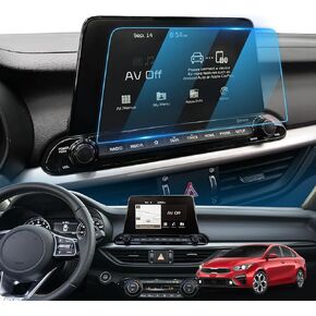 LFOTPP 2022 2023 Forte Screen Protector 8-Inch for [2019-2022 Ki a Forte] [2023 Ki a Forte LX LXS] Glass 8-Inch Infotainment Navigation 2019-2022 Forte Accessories (NOT FOR 2023 GT-Line/GT/GT Manual)