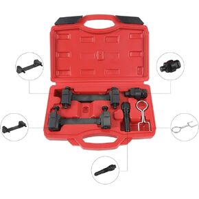 OURANTOOLS Car Engine Camshaft Locking Alignment Timing Tool Kit Compatible with VW Audi A4 A6 A8 FSI V6 V8 V10 Engines T40070 T40069