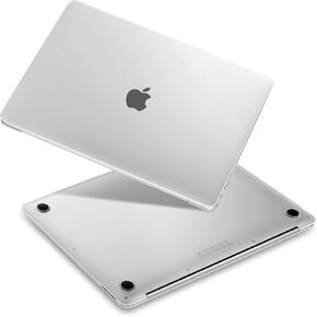 for MacBook Pro 13 inch M2 M1 Case 2020-2023 Released Model A2338 A2251 A2289 with Touch Bar, Laptop Hard Shell Case with Keyboard Cover & Trackpad Protector & Webcam Cover, Transparent